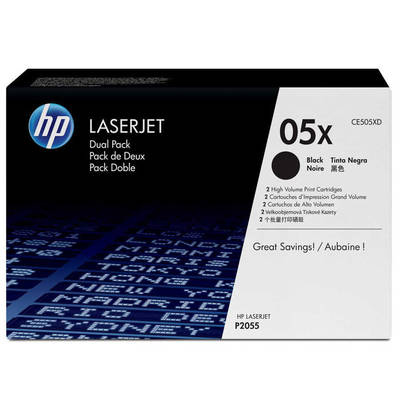 Hp 05X-CE505XD Original Toner High-Power İkili Paket - 1