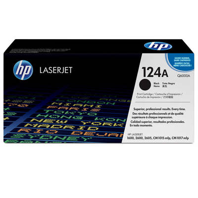 Hp 124A-Q6000A Siyah Orjinal Toner