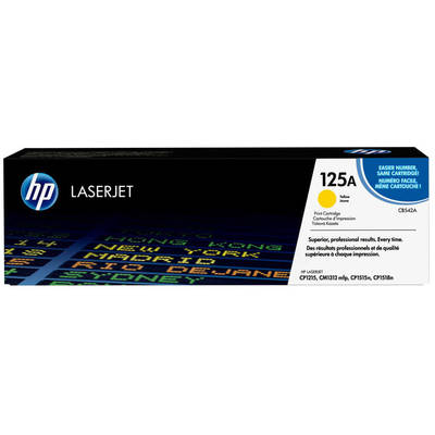 Hp 125A-CB542A Yellow Original Toner - 1