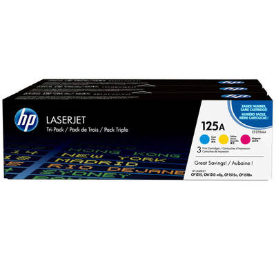Hp 125A-CF373AM Original Color Toner Ekonomik Paket - 1