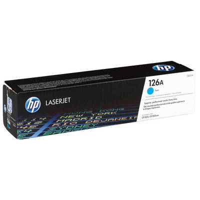 Hp 126A-CE311A Cyan Original Toner - 1