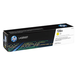 HP - Hp 126A-CE312A Sarı Orjinal Toner