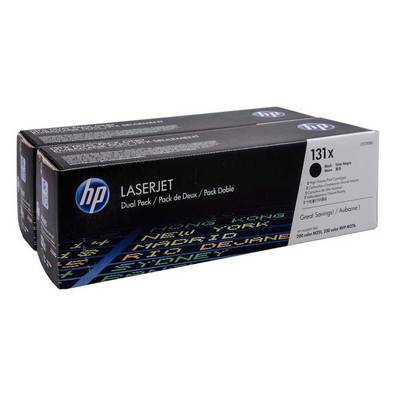 Hp 131X-CF210XD Siyah Orjinal Toner Yüksek Kapasiteli İkili Paket