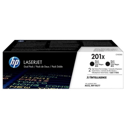 HP - Hp 201X-CF400XD Siyah Orjinal Toner Yüksek Kapasiteli İkili Paket