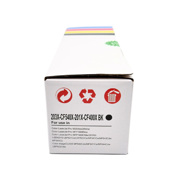 Hp 203X-CF540X Black Compatible Toner High-Power - 2