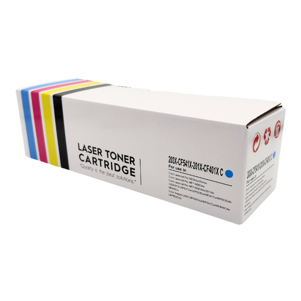 Hp 203X-CF541X Cyan Compatible Toner High-Power - 2