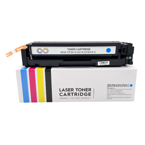 Hp 203X-CF541X Cyan Compatible Toner High-Power - 4