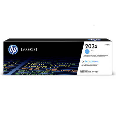 Hp 203X-CF541X Mavi Orjinal Toner Yüksek Kapasiteli