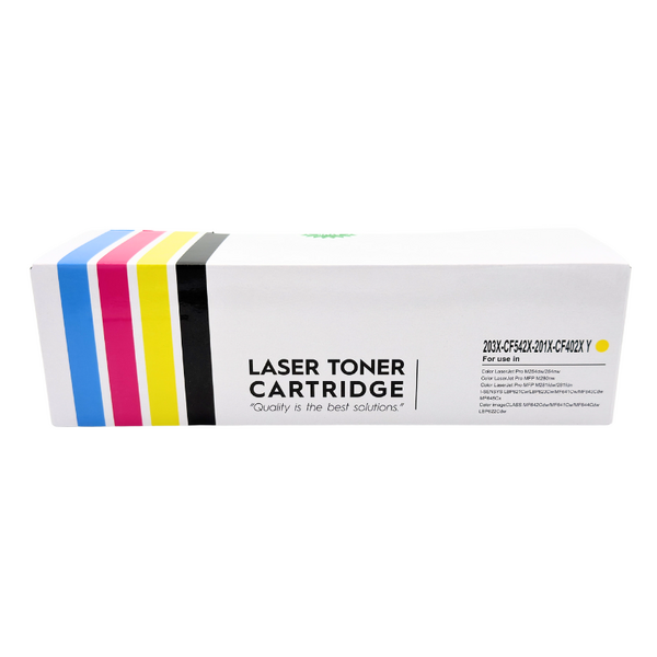 Hp 203X-CF542X Yellow Compatible Toner High-Power - 1