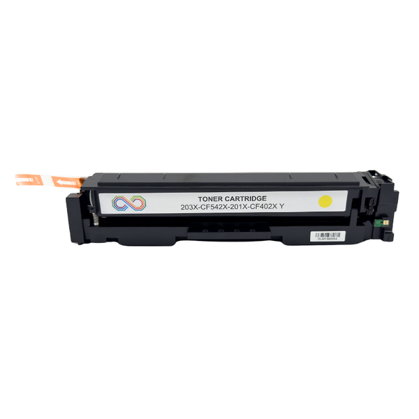 Hp 203X-CF542X Yellow Compatible Toner High-Power - 5