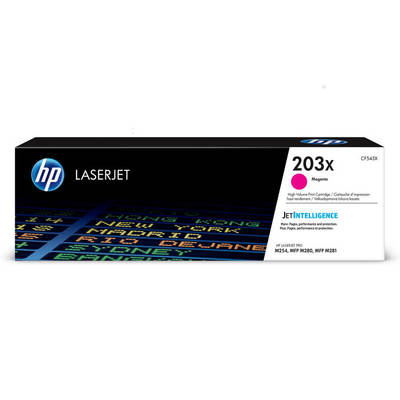 Hp 203X-CF543X Kırmızı Orjinal Toner Yüksek Kapasiteli