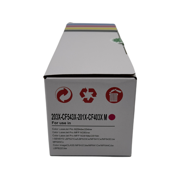 Hp 203X-CF543X Magenta Compatible Toner High-Power - 3