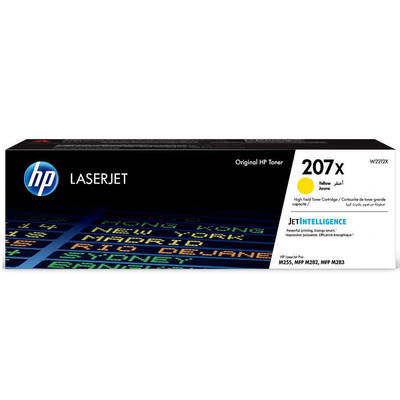 Hp 207X-W2212X Sarı Orjinal Toner Yüksek Kapasiteli