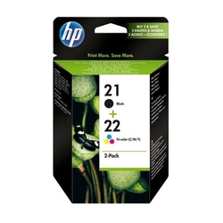 HP - Hp 21-22-SD367AE Orjinal Kartuş İkili Paketi