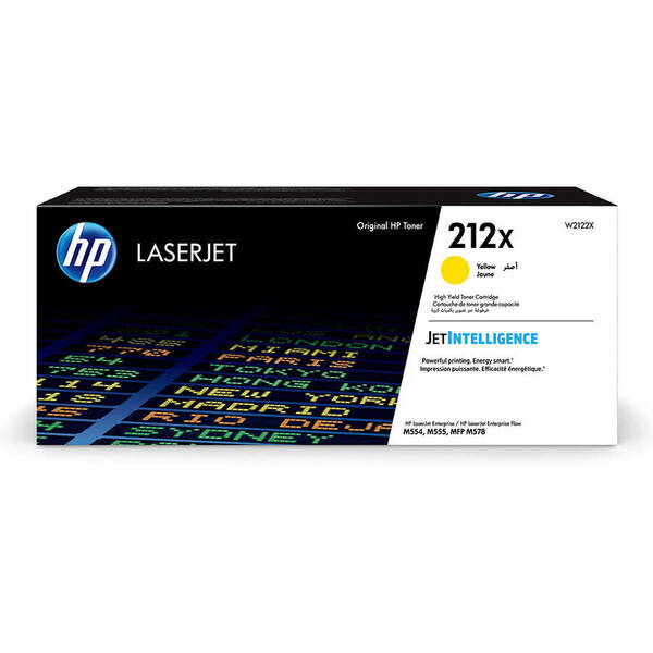 Hp 212X-W2122X Yellow Original Toner High-Power - 1