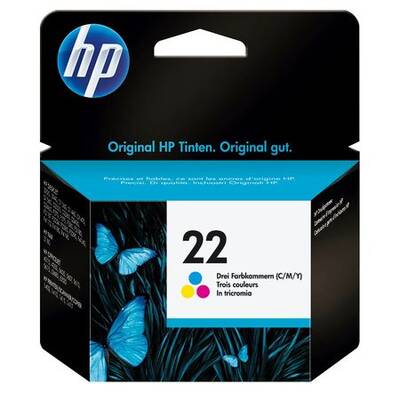 Hp 22-C9352A Renkli Orjinal Kartuş