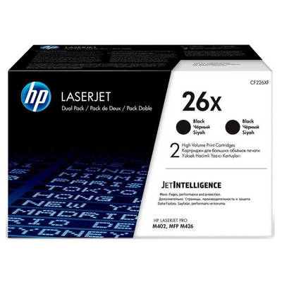 Hp 26X-CF226XF Original Toner High-Power İkili Paket - 1