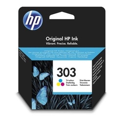 Hp 303-T6N01AE Renkli Orjinal Kartuş - Thumbnail