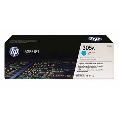 Hp 305A-CE411A Cyan Original Toner - 1