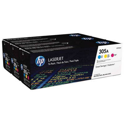 Hp 305A-CF370AM Orjinal Renkli Toner Ekonomik Paket