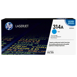 HP - Hp 314A-Q7561A Mavi Orjinal Toner