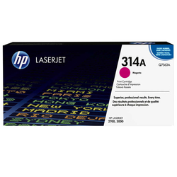 HP - Hp 314A-Q7563A Kırmızı Orjinal Toner