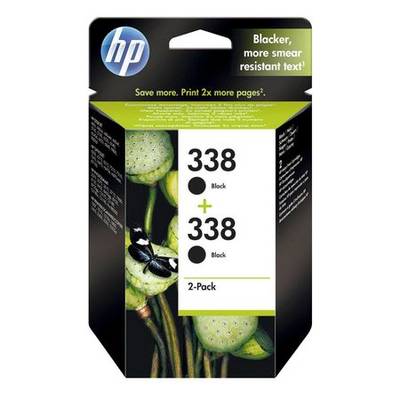 Hp 338-CB331EE Siyah Orjinal Kartuş 2Li Paket