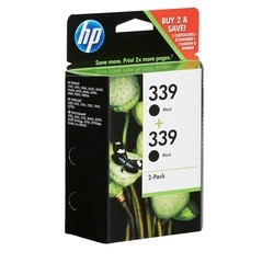 HP - Hp 339-C9504EE Siyah Orjinal Kartuş 2Li Paket