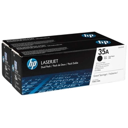 HP - Hp 35A-CB435AD Orjinal Toner İkili Paket