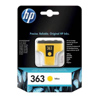 Hp 363-C8773E Yellow Original Cartridge - 1