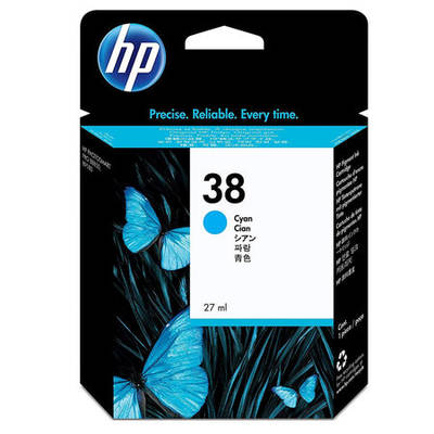 Hp 38-C9415A Cyan Original Cartridge - 1