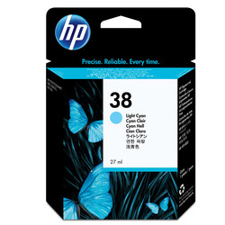 HP - Hp 38-C9418A Açık Mavi Orjinal Kartuş