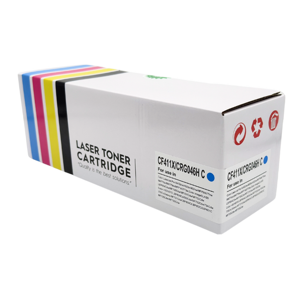 Hp 410X-CF411X Cyan Compatible Toner High-Power - 2