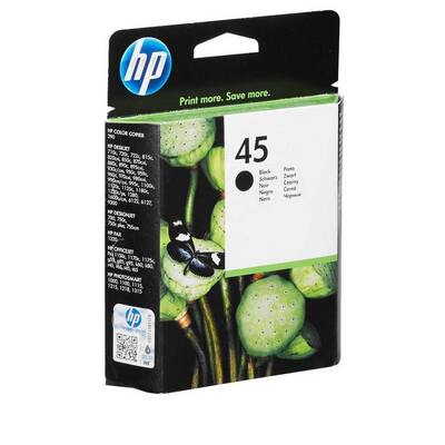 Hp 45-51645A Black Original Cartridge - 1