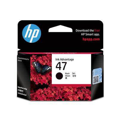 HP 47-6ZD21AE Black Original Cartridge - 1
