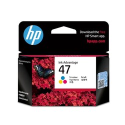 HP - HP 47-6ZD61AE Renkli Orjinal Kartuş