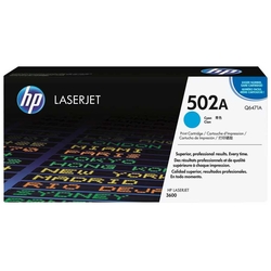 Hp 502A-Q6471A Cyan Original Toner - HP