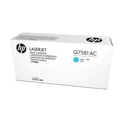 Hp 503A-Q7581AC Cyan Original Toner - 1