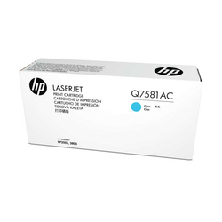 HP - Hp 503A-Q7581AC Mavi Orjinal Toner