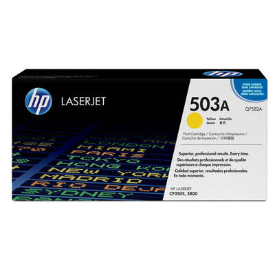 Hp 503A-Q7582A Yellow Original Toner - 1