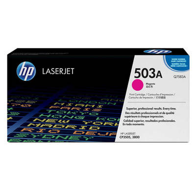 Hp 503A-Q7583A Kırmızı Orjinal Toner