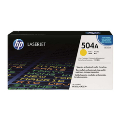 HP - Hp 504A-CE252A Sarı Orjinal Toner