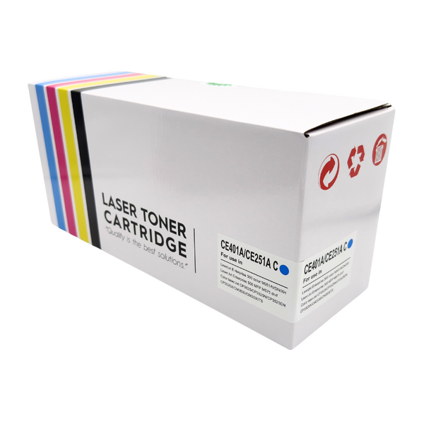 Hp 507A-CE401A Cyan Compatible Toner - 2