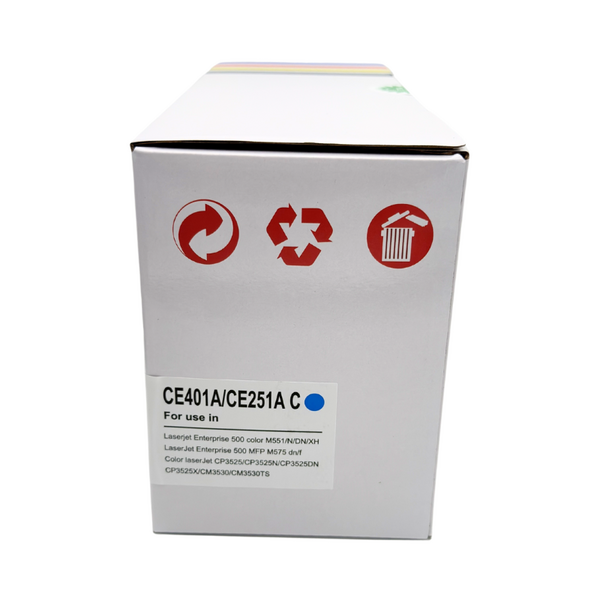 Hp 507A-CE401A Cyan Compatible Toner - 5