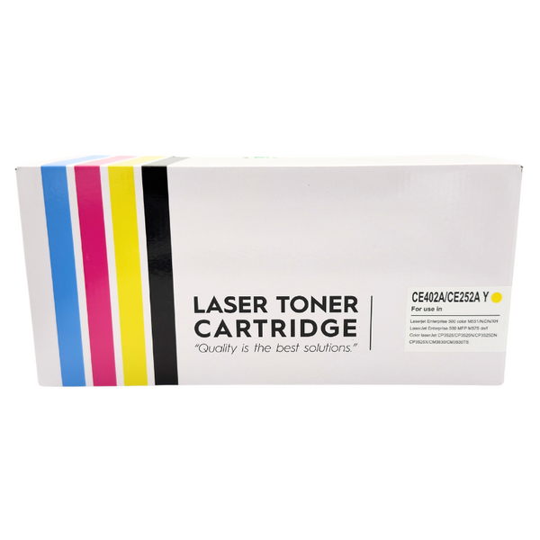 Hp 507A-CE402A Yellow Compatible Toner - 1