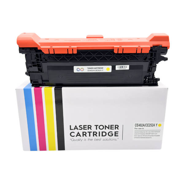 Hp 507A-CE402A Yellow Compatible Toner - 5