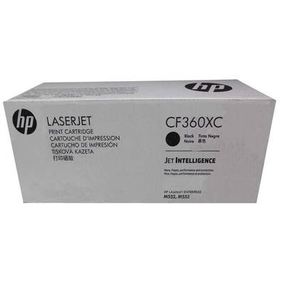 Hp 508X-CF360XC Siyah Orjinal Toner Yüksek Kapasiteli