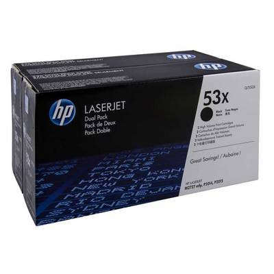 Hp 53X-Q7553XD Original Toner High-Power İkili Paket - 1