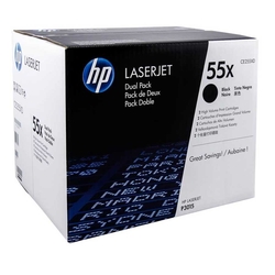 HP - Hp 55X-CE255XD Orjinal Toner Yüksek Kapasiteli İkili Paket