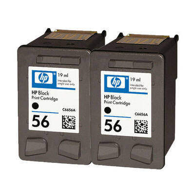 Hp 56-C9502AE Black Original Cartridge 2Li Paket - 2